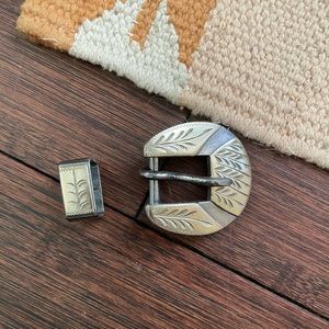 Cowpuncher Bits and Spurs - 1” Buckle and Keeper Set